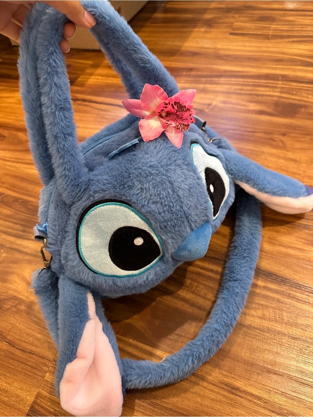 Disney Stitch Plush Crossbody Bag